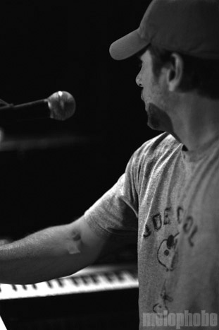 Obscured By Clouds at Dante's, July 1, 2009. Photo by Angel Priest.
