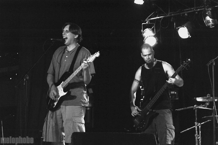 Obscured By Clouds at Dante's, July 1, 2009. Photo by Angel Priest.