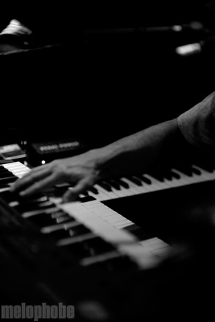 Obscured By Clouds at Dante's, July 1, 2009. Photo by Angel Priest.