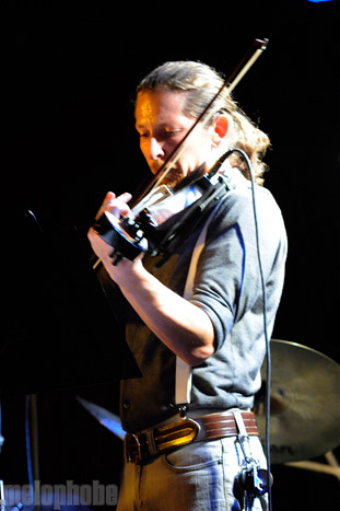 Echo Helstrom at Dante's, July 1, 2009. Photo by Angel Priest.