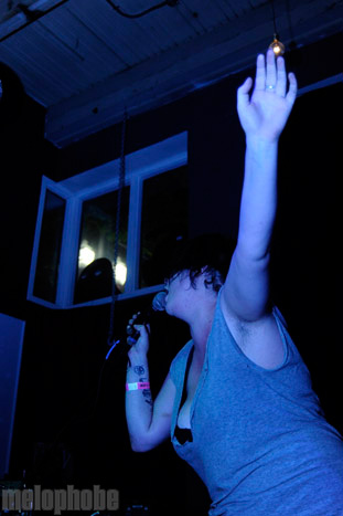 Fist Fighters at Backspace, July 3, 2009. Photo by Angel Priest.