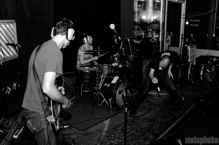 Double Dagger at Backspace, July 3, 2009. Photo by Angel Priest.