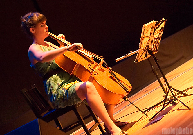 Chris Garneau at Museum of Fine Arts, July 8, 2009. Photo by Beth Freeman Doreian.
