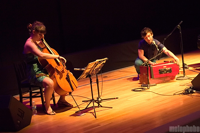 Chris Garneau at Museum of Fine Arts, July 8, 2009. Photo by Beth Freeman Doreian.