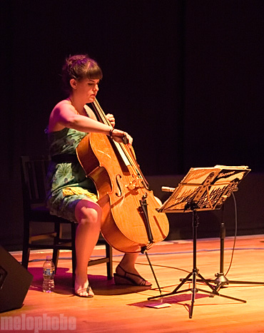 Chris Garneau at Museum of Fine Arts, July 8, 2009. Photo by Beth Freeman Doreian.