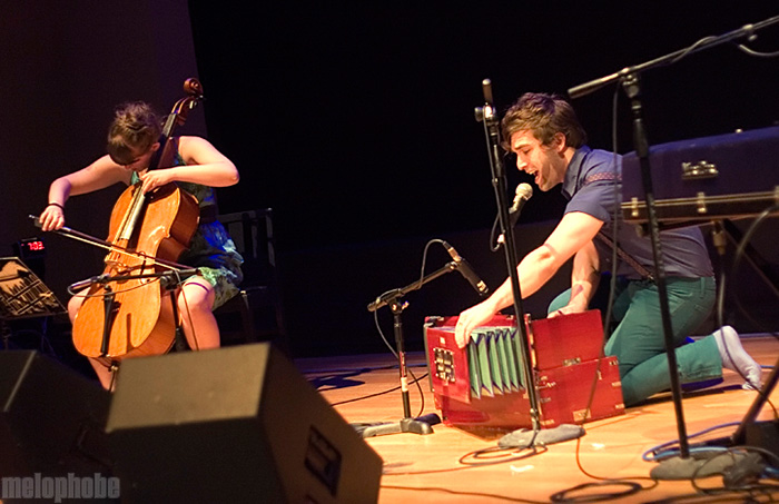 Chris Garneau at Museum of Fine Arts, July 8, 2009. Photo by Beth Freeman Doreian.