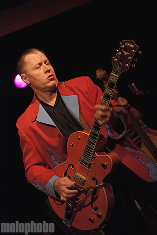 The Reverend Horton Heat at Wonder Ballroom, July 9, 2009. Photo by Bill Eckerson.