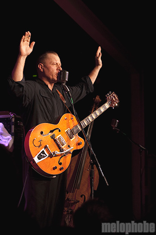 The Reverend Horton Heat at Wonder Ballroom, July 9, 2009. Photo by Bill Eckerson.