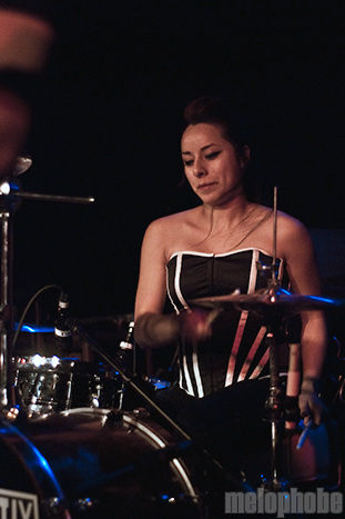 Nekromantix at Wonder Ballroom, July 9, 2009. Photo by Bill Eckerson.