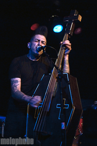 Nekromantix at Wonder Ballroom, July 9, 2009. Photo by Bill Eckerson.