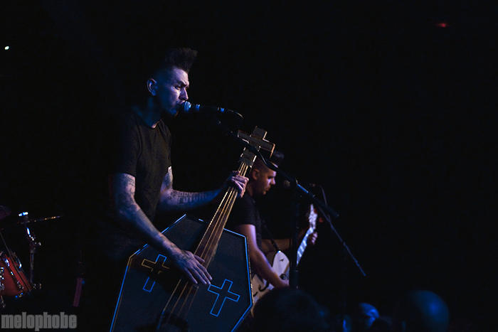 Nekromantix at Wonder Ballroom, July 9, 2009. Photo by Bill Eckerson.
