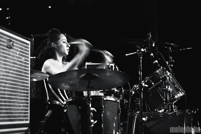 Nekromantix at Wonder Ballroom, July 9, 2009. Photo by Bill Eckerson.