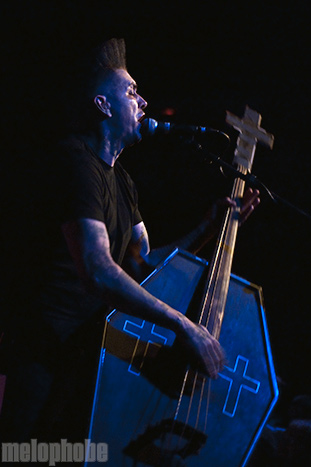 Nekromantix at Wonder Ballroom, July 9, 2009. Photo by Bill Eckerson.