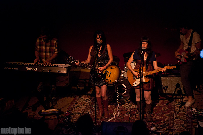 Azure Ray at Mississippi Studios, July 10, 2009. Photo by Bill Eckerson and Joshua Bean.