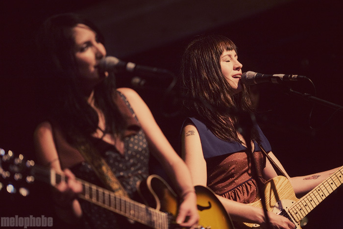 Azure Ray at Mississippi Studios, July 10, 2009. Photo by Bill Eckerson and Joshua Bean.