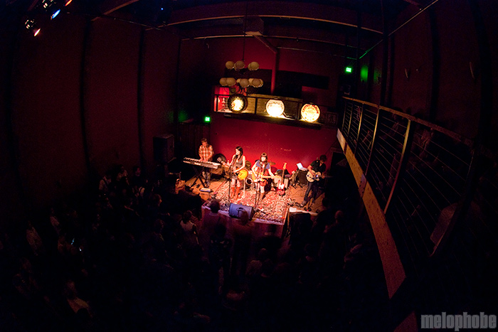 Azure Ray at Mississippi Studios, July 10, 2009. Photo by Bill Eckerson and Joshua Bean.
