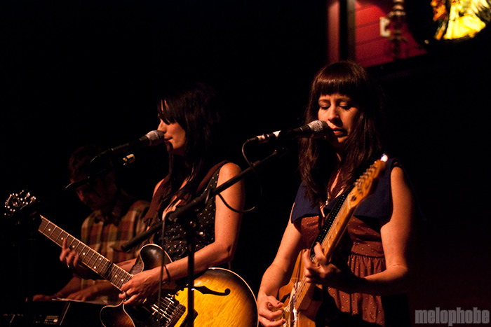 Azure Ray at Mississippi Studios, July 10, 2009. Photo by Bill Eckerson and Joshua Bean.