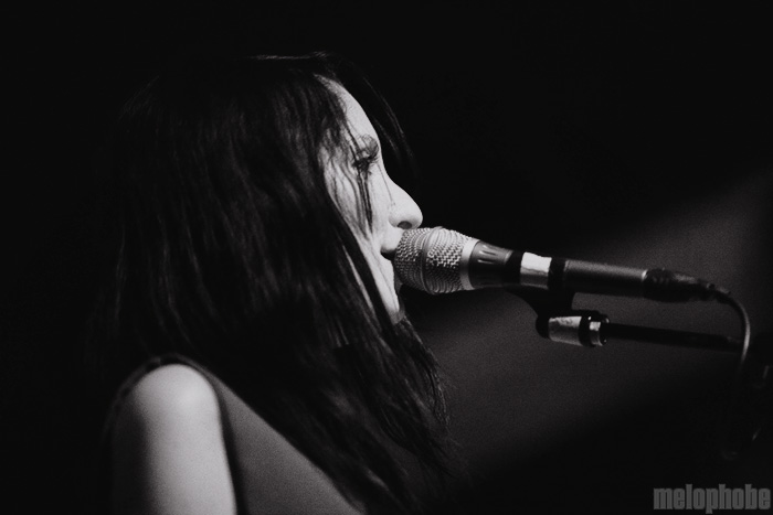 Azure Ray at Mississippi Studios, July 10, 2009. Photo by Bill Eckerson and Joshua Bean.