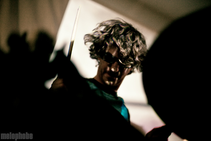 Deelay Ceelay at Work/Sound, July 11, 2009. Photo by Steve Benoit.