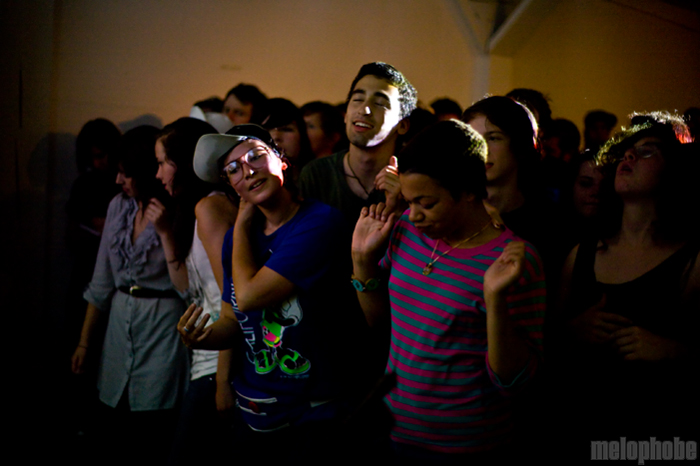 Deelay Ceelay at Work/Sound, July 11, 2009. Photo by Steve Benoit.