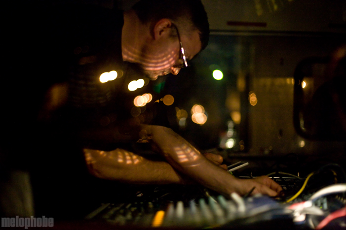 Rob Walmart at Work/Sound, July 11, 2009. Photo by Steve Benoit.