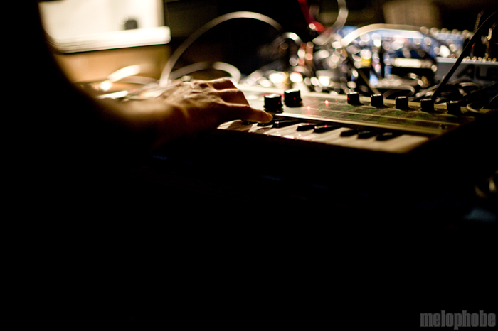 Rob Walmart at Work/Sound, July 11, 2009. Photo by Steve Benoit.
