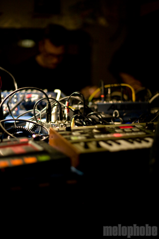 Rob Walmart at Work/Sound, July 11, 2009. Photo by Steve Benoit.