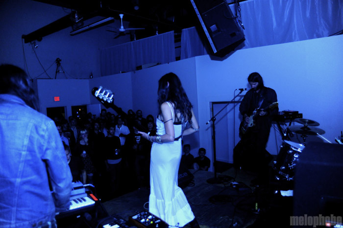 Psychic Ills at Holocene, July 12, 2009. Photo by Angel Priest.