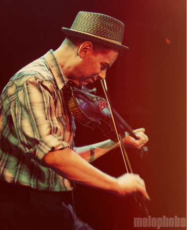 The Handsome Family at Tractor Tavern, July 14, 2009. Photo by Nicole Kristek.