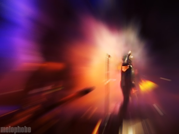 Marilyn Manson at White River Amphitheater, July 14, 2009. Photo by Tim Neill.