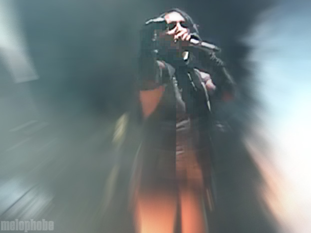 Marilyn Manson at White River Amphitheater, July 14, 2009. Photo by Tim Neill.