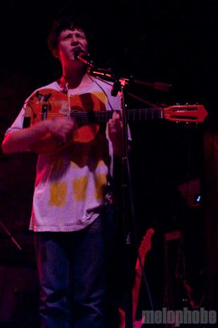 Micachu and the Shapes at Great Scott, July 16, 2009. Photo by Chris Barth.