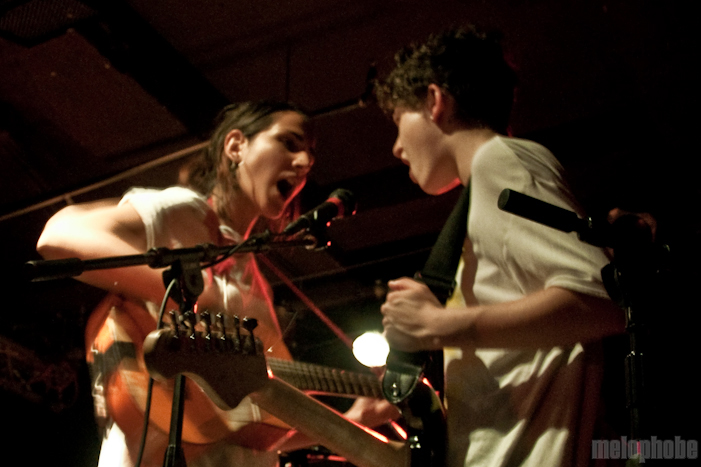 Micachu and the Shapes at Great Scott, July 16, 2009. Photo by Chris Barth.