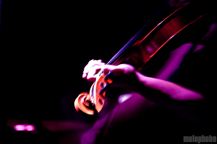 Micachu and the Shapes at Great Scott, July 16, 2009. Photo by Chris Barth.