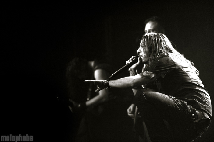 Lacuna Coil at Roseland Theater, July 18, 2009. Photo by Angel Priest.