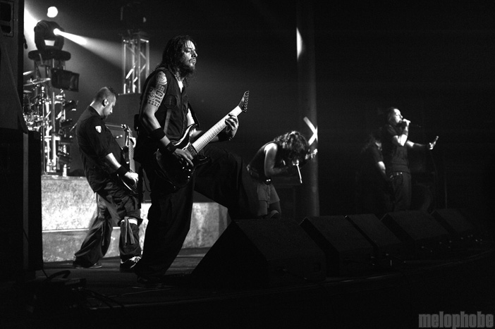 Lacuna Coil at Roseland Theater, July 18, 2009. Photo by Angel Priest.