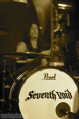 Seventh Void at Roseland Theater, July 18, 2009. Photo by Angel Priest.