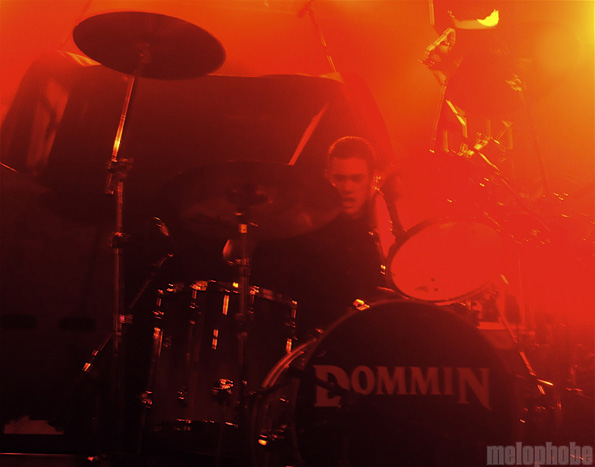 Dommin at Roseland Theater, July 18, 2009. Photo by Angel Priest.