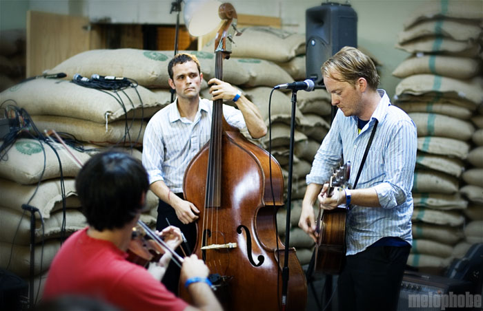 Nick Jaina Band, July 24, 2009. Photo by Nicole Kristek.