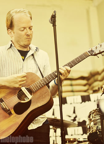 Nick Jaina Band, July 24, 2009. Photo by Nicole Kristek.