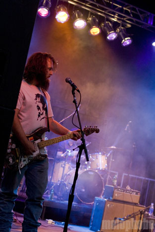 Built to Spill, July 24, 2009. Photo by Nicole Kristek.