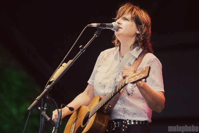 Indigo Girls at Oregon Zoo, July 24, 2009. Photo by Angel Priest and Joshua Bean.