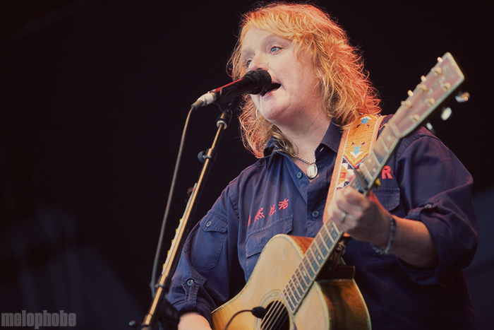 Indigo Girls at Oregon Zoo, July 24, 2009. Photo by Angel Priest and Joshua Bean.