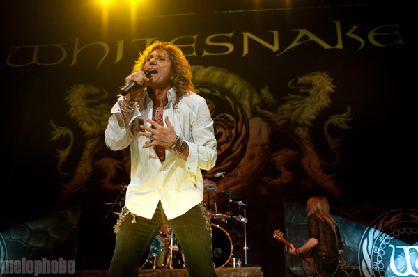 Whitesnake at AT&T Center, July 25, 2009. Photo by Denny Mack.