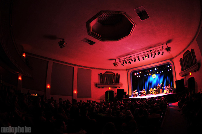 Ottmar Liebert at Aladdin Theater, July 26, 2009. Photo by Alice Falzone.