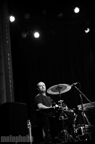 Ottmar Liebert at Aladdin Theater, July 26, 2009. Photo by Alice Falzone.