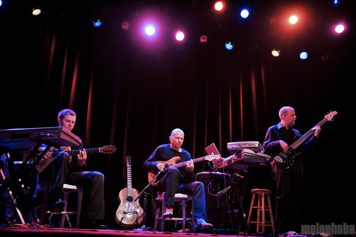 Ottmar Liebert at Aladdin Theater, July 26, 2009. Photo by Alice Falzone.