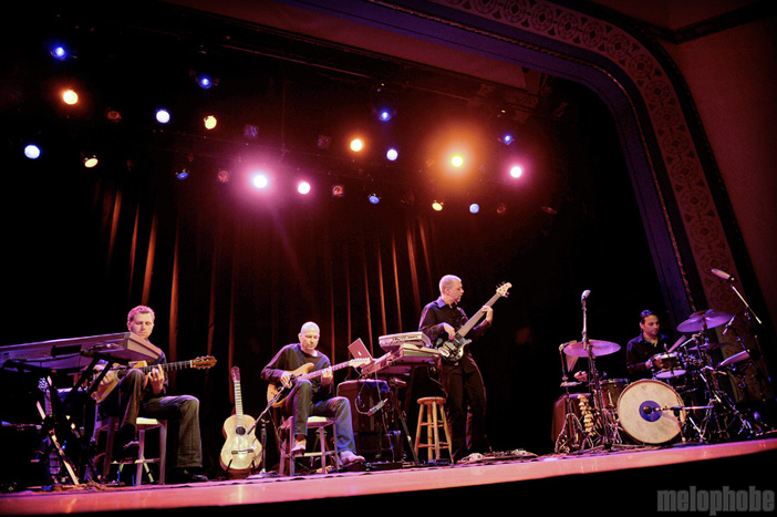 Ottmar Liebert at Aladdin Theater, July 26, 2009. Photo by Alice Falzone.