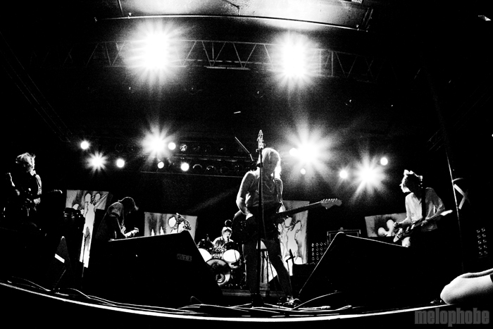 Sonic Youth at Roseland Theater, July 28, 2009. Photo by Lymay Iwasaki.