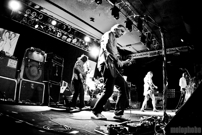 Sonic Youth at Roseland Theater, July 28, 2009. Photo by Lymay Iwasaki.